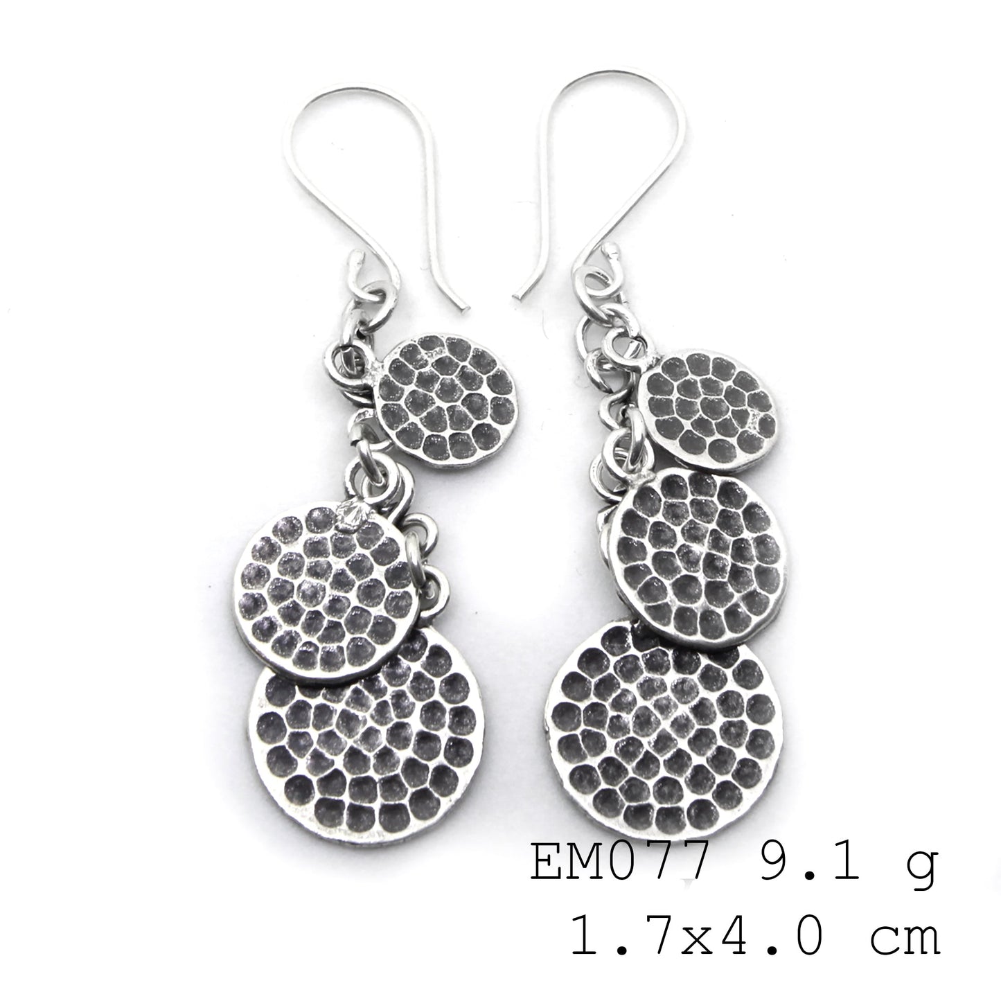 Limited edition alert: Handmade tassel silver earrings are here.