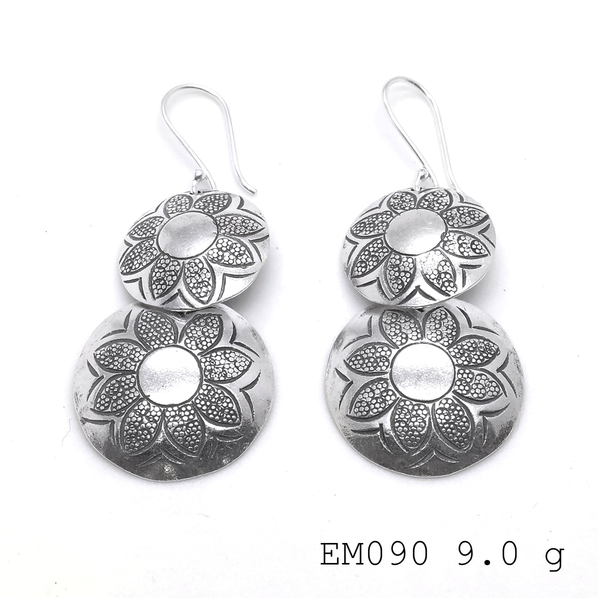 Effortless style starts with these 98% silver earrings.