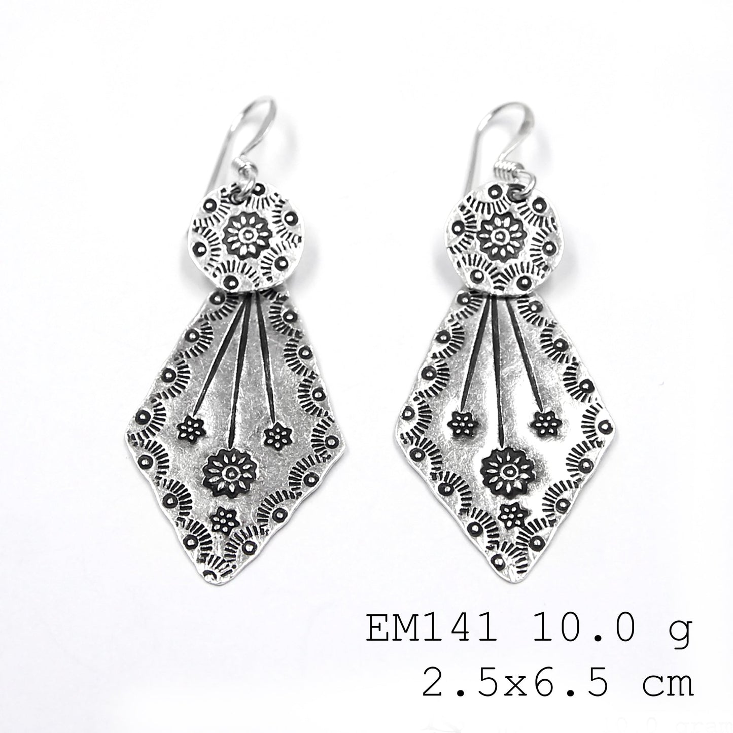 The silver earrings everyone is talking about.