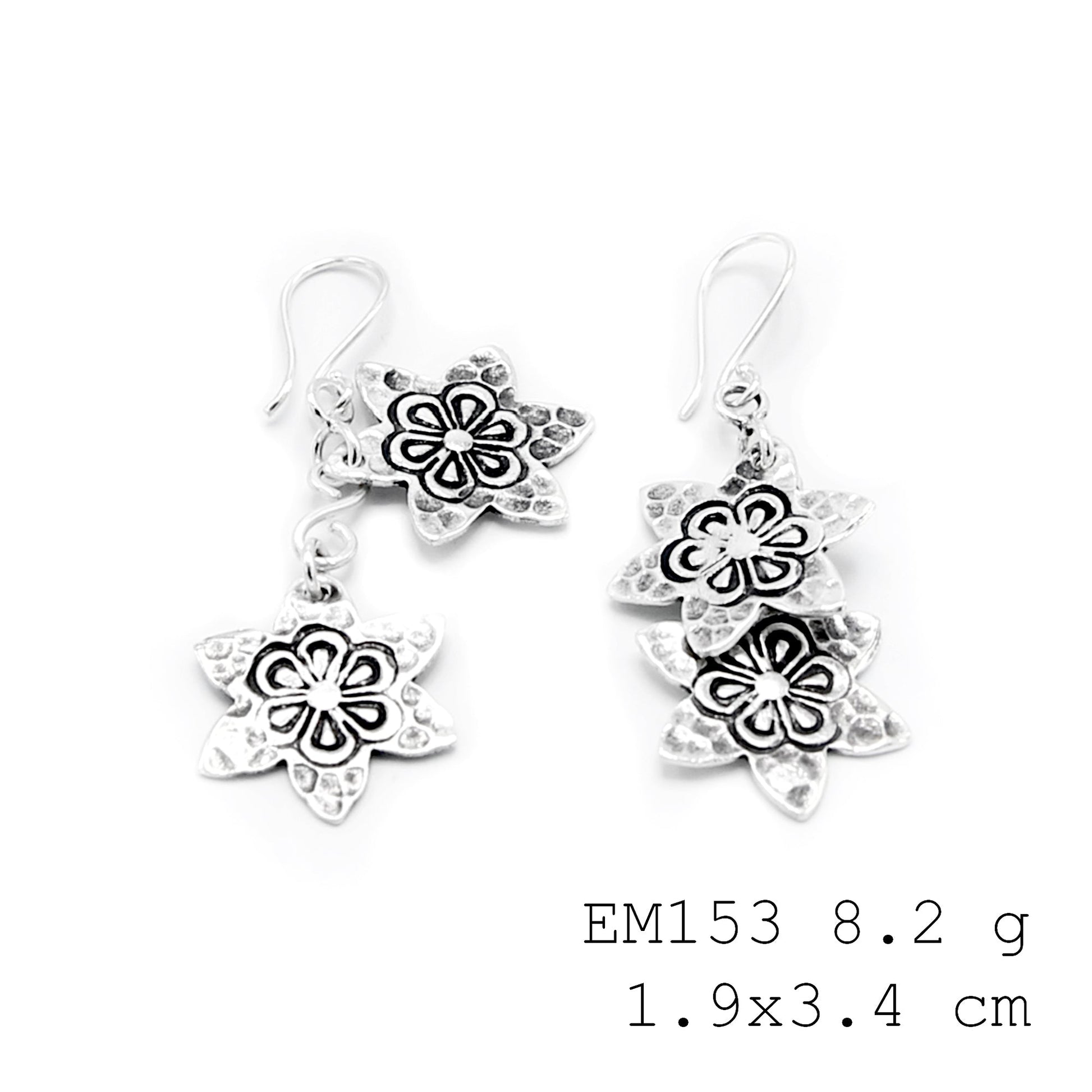 Stop scrolling! These handmade silver earrings are a total steal.