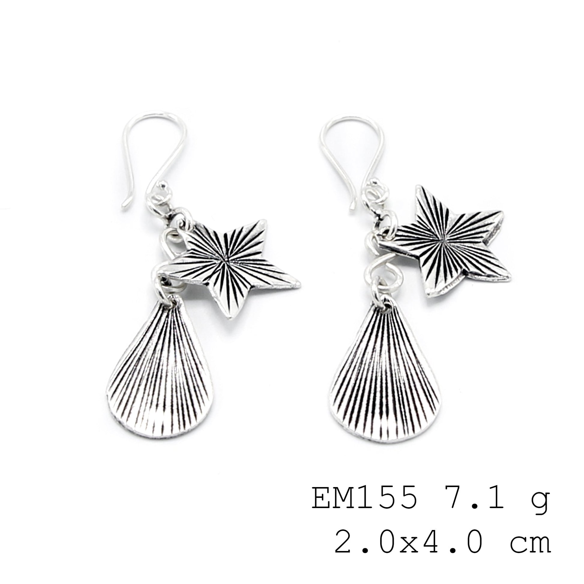 Almost gone! Secure your pair of tassel silver earrings now.