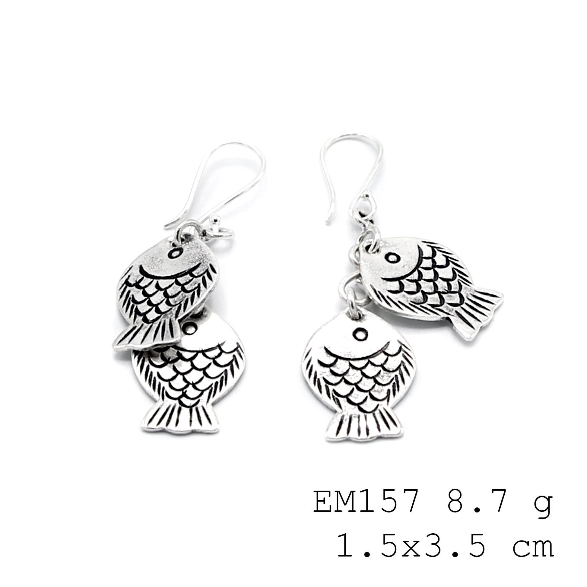 You won’t believe the price of these 98% silver earrings.