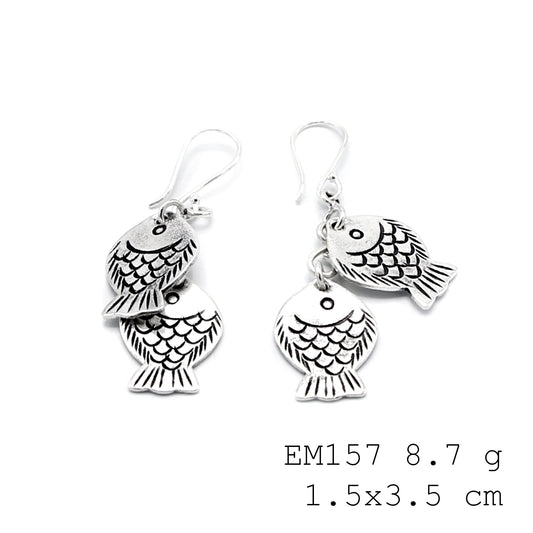 You won’t believe the price of these 98% silver earrings.