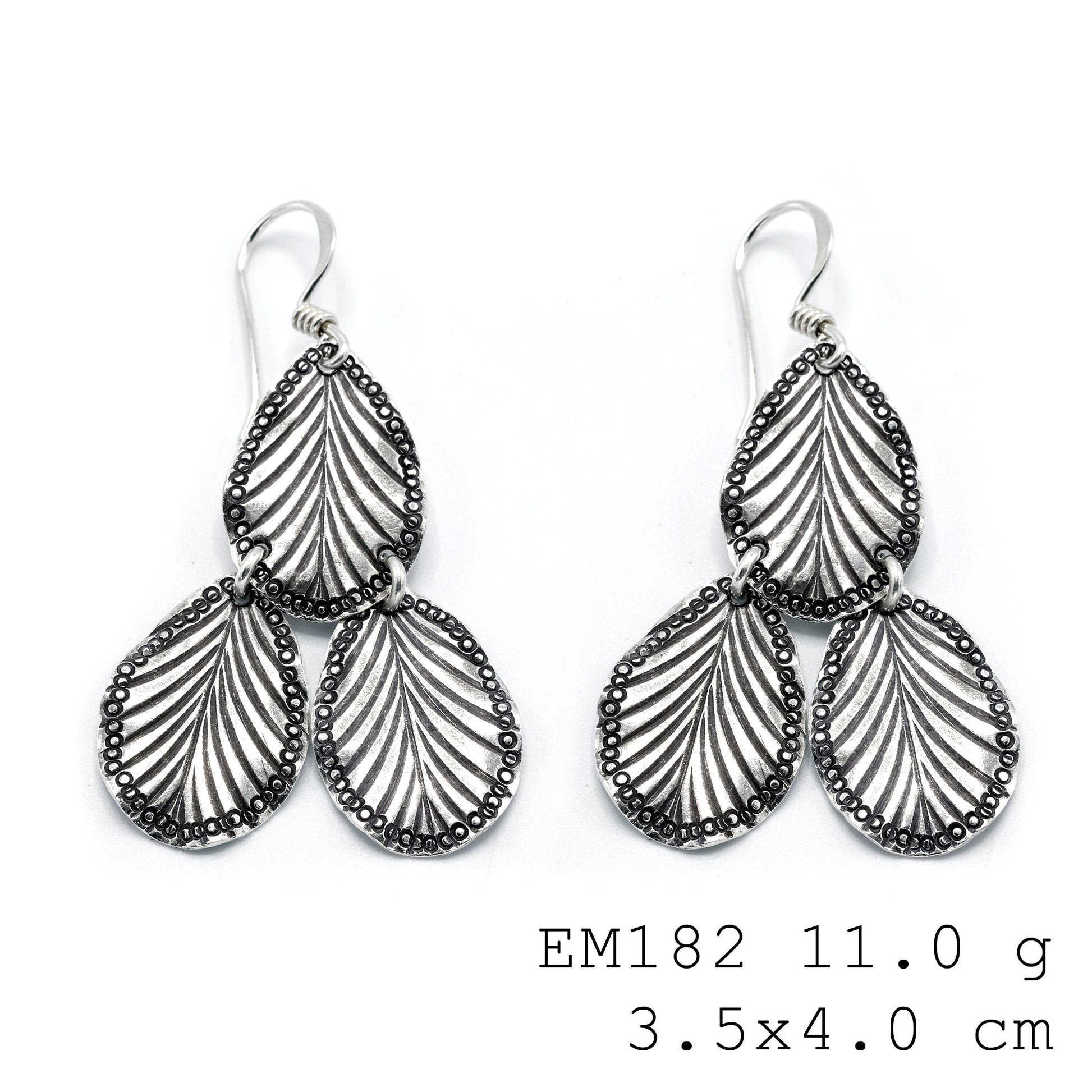 Join the club and wear our pure silver earrings.