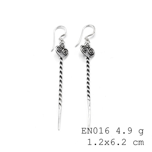 Luxury meets artistry in every pair of our 98% silver earrings.