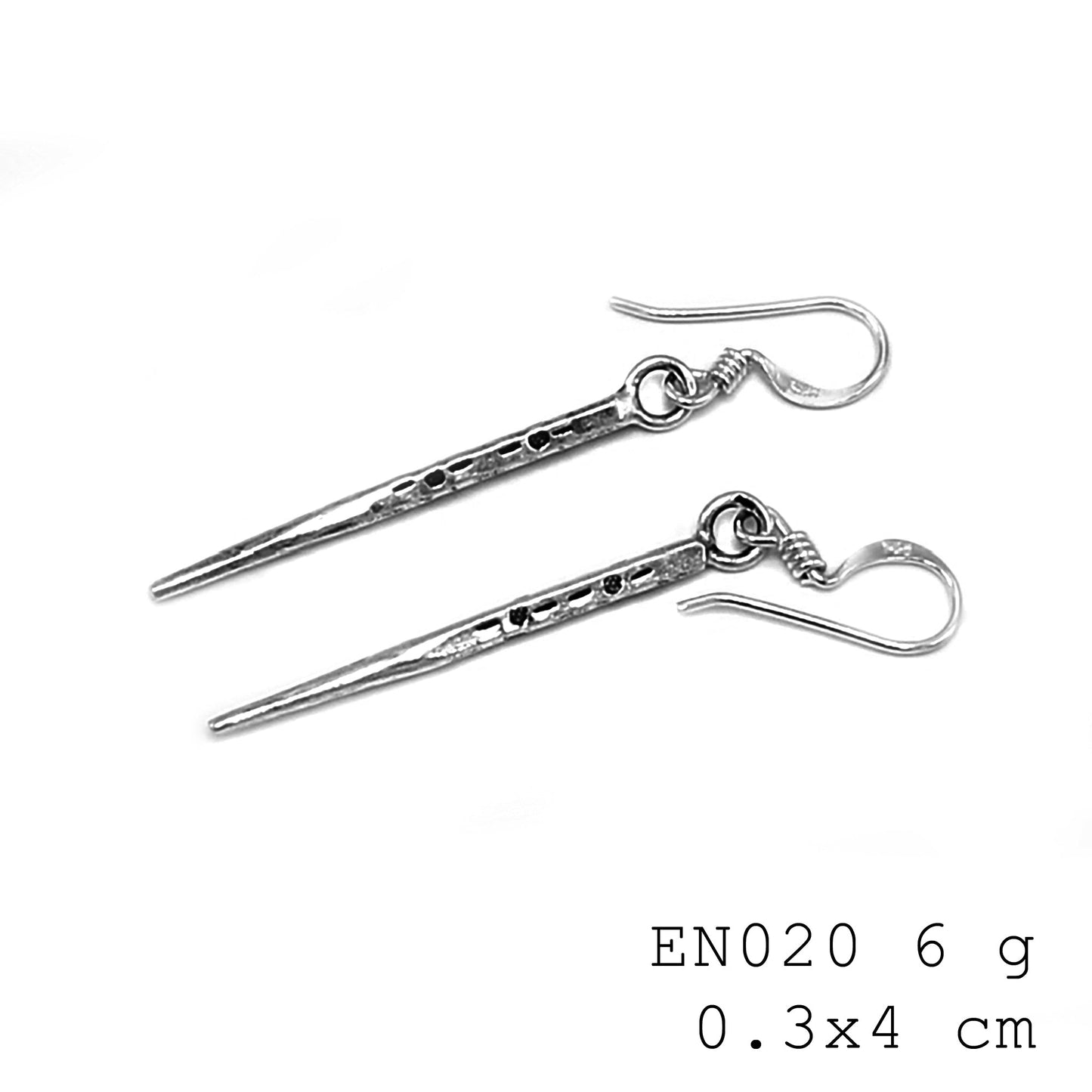 Stand out from the crowd in our handmade unique silver earrings.