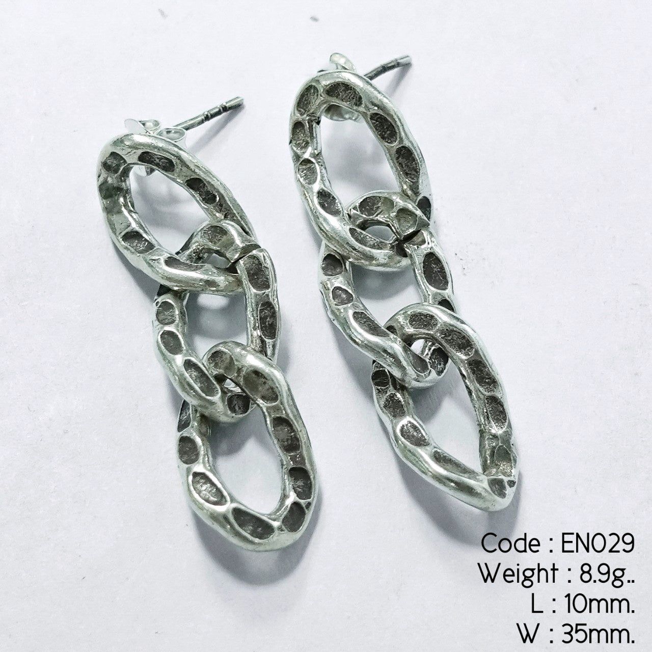 Selling fast! Own the most unique handmade silver earrings on the market.