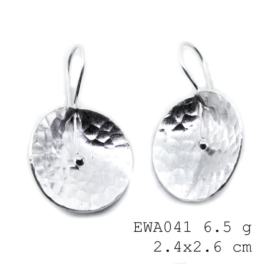 Delicate flowers, strong silver. Shop our silver earrings.