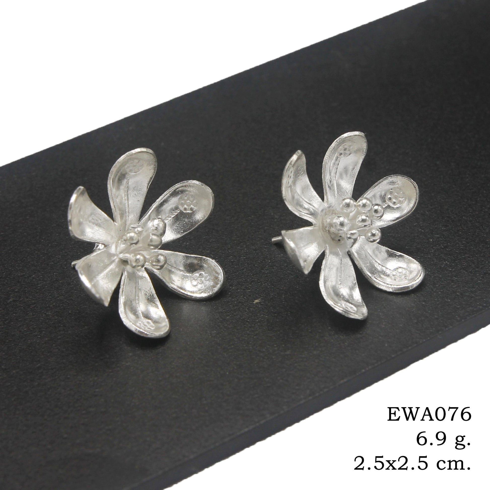 98% Silver. Handmade. Perfect. Shop silver earrings.