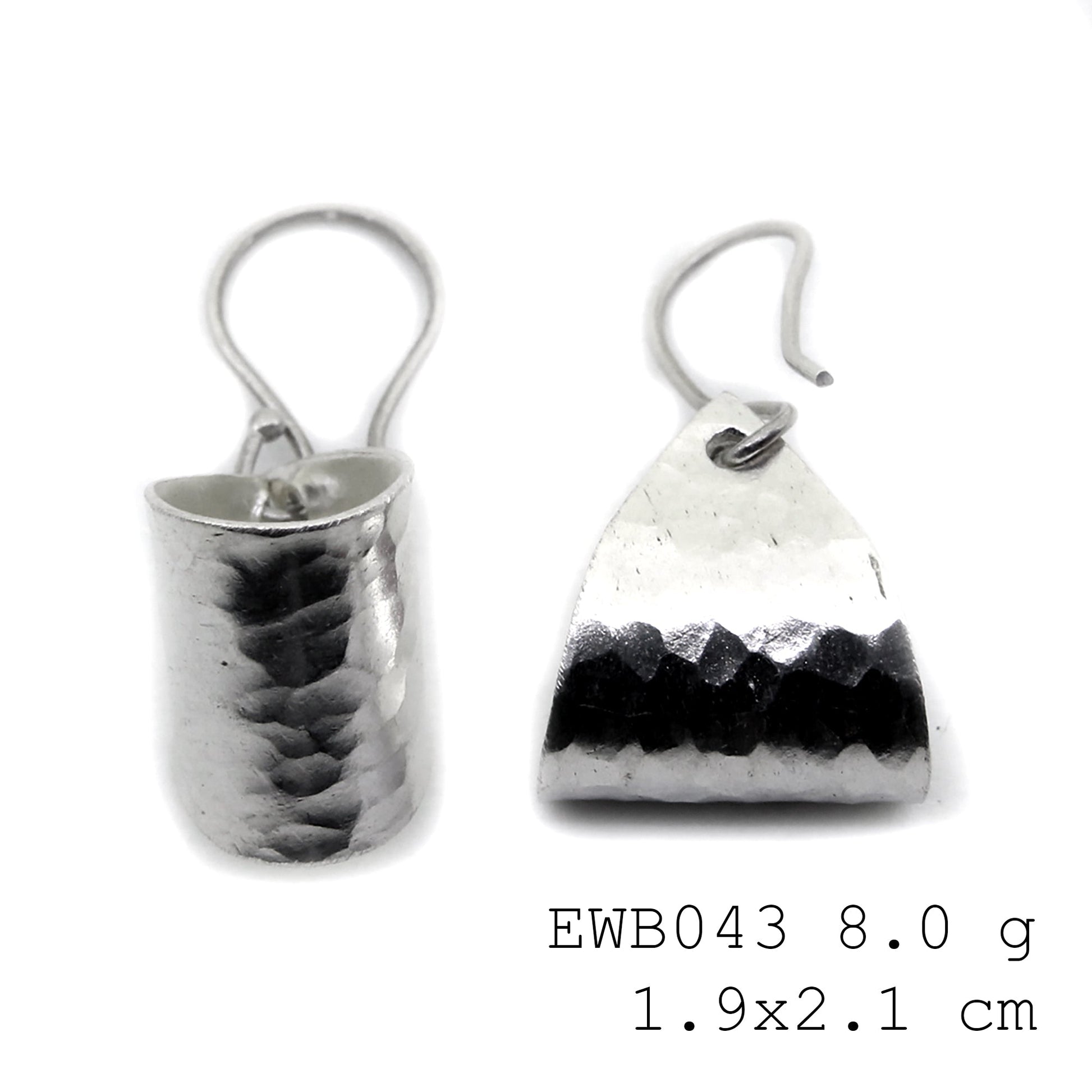 Hand-carved perfection in every pair of snail silver earrings.