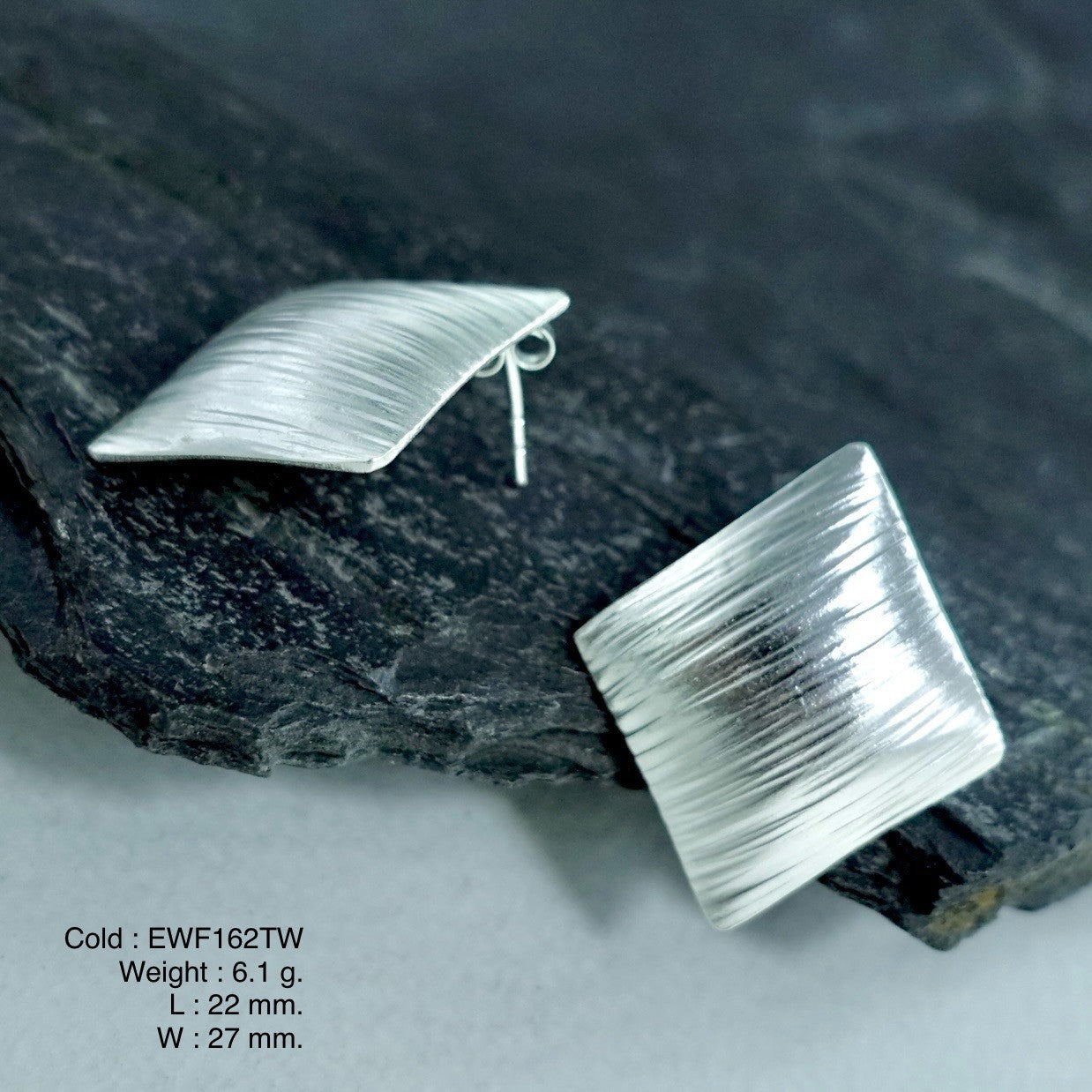 Your jewelry box is missing these 98% pure silver earrings.