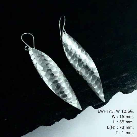 The secret to effortless style? These handmade silver earrings.