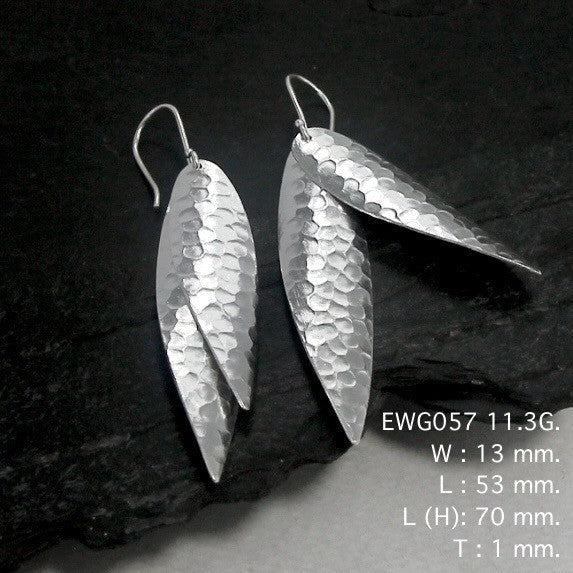Double the layers, double the shine! Shop these silver earrings.