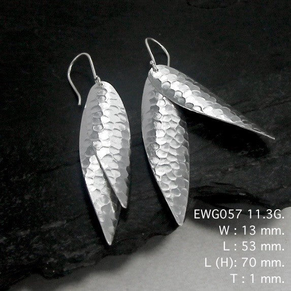 Double the layers, double the shine! Shop these silver earrings.