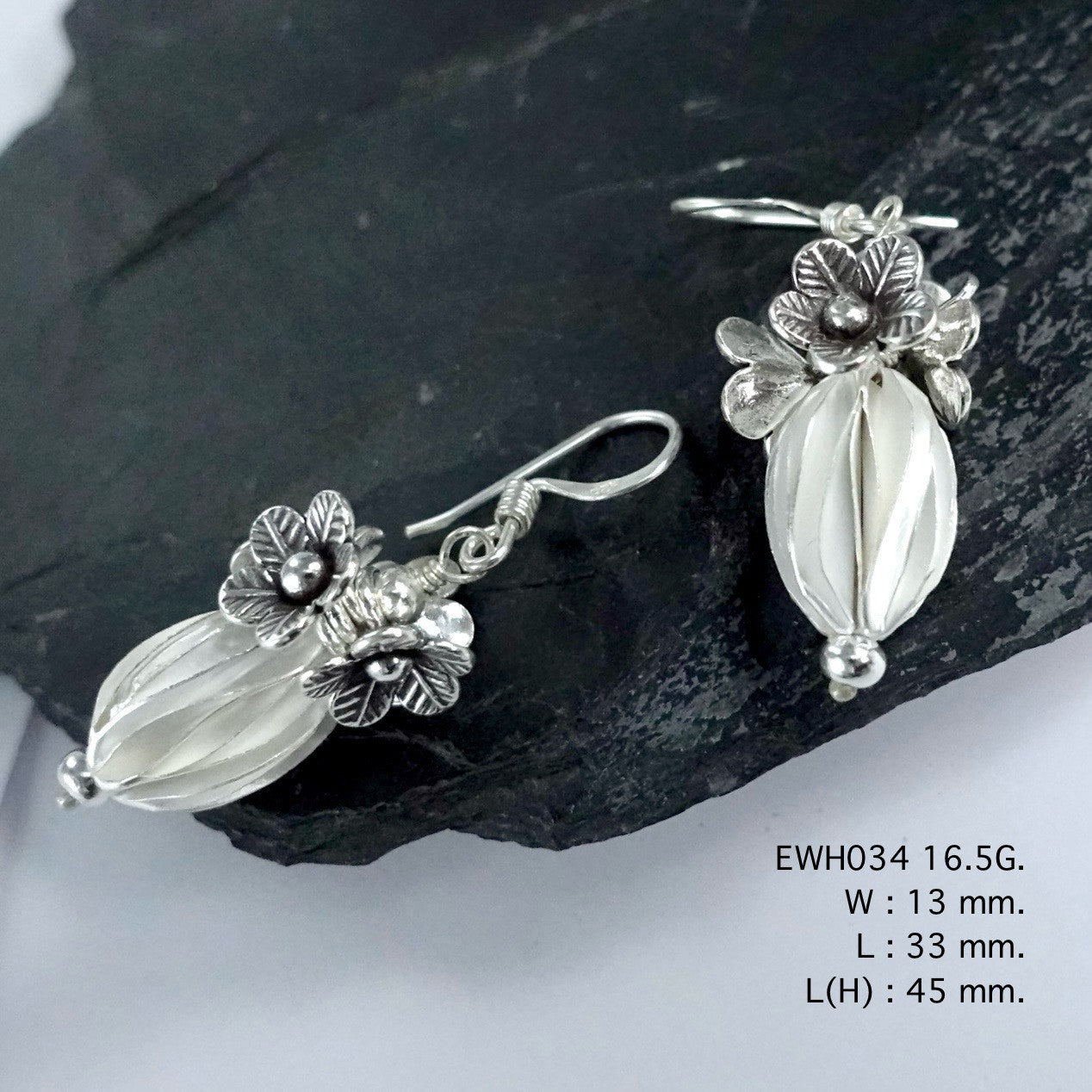 You’ve never seen a design like these handmade bird's nest silver earrings.