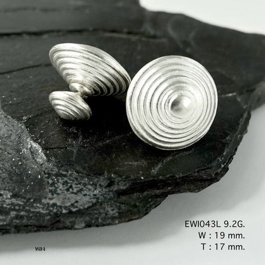 Stop scrolling for the ultimate 98% pure white ball silver earrings.