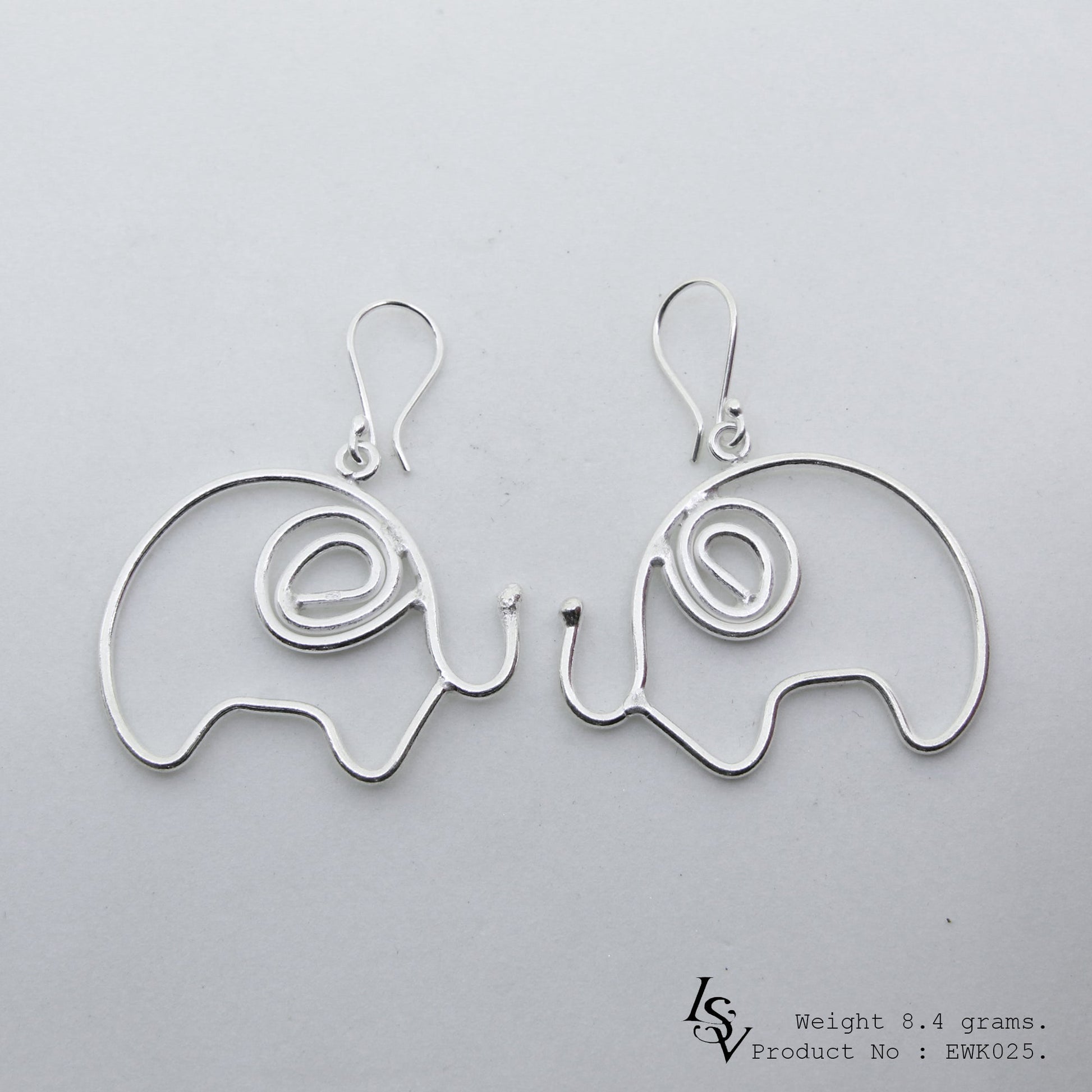 Selling out fast! Secure your handmade white line silver earrings.