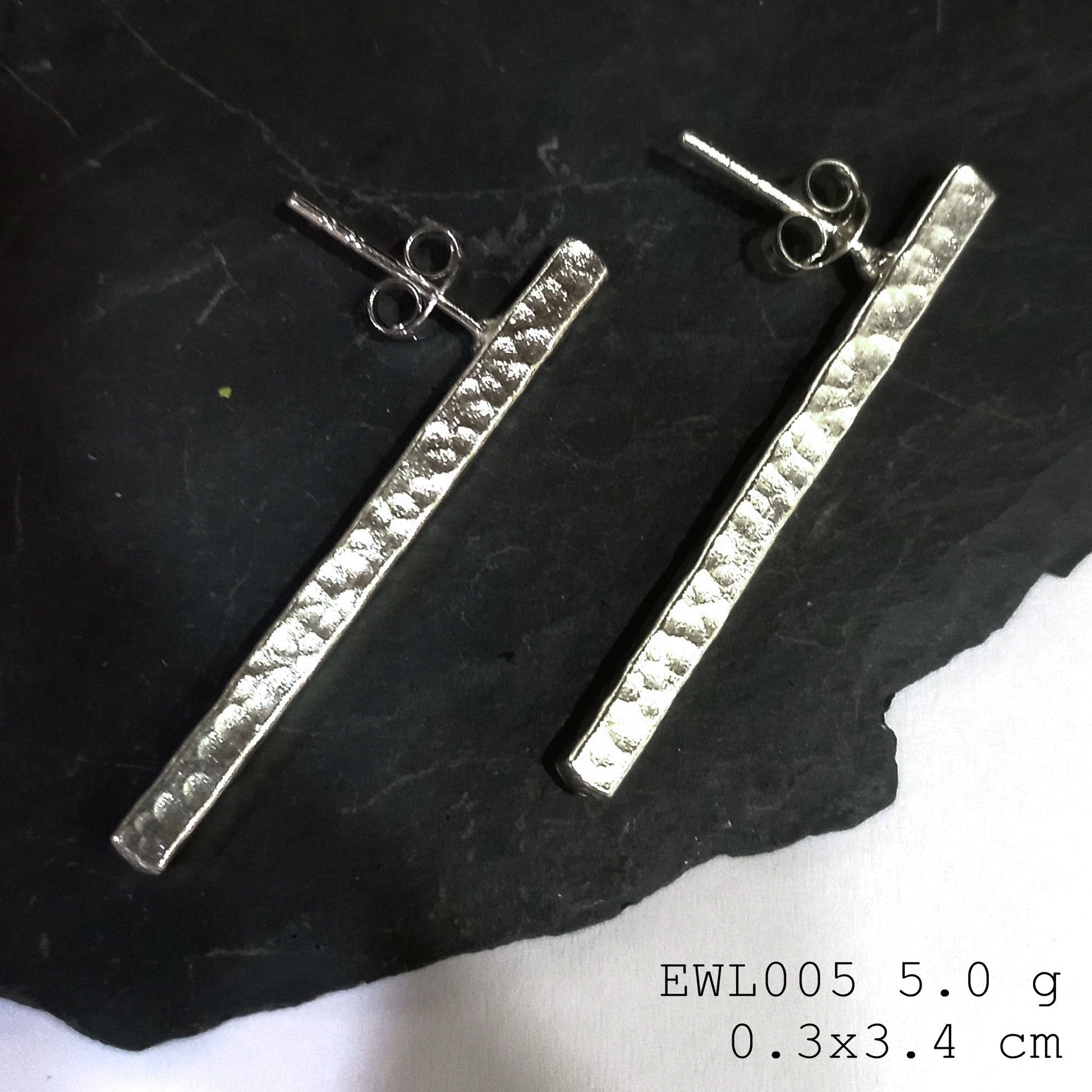 Handmade perfection! Own these stunning unique design silver earrings today.