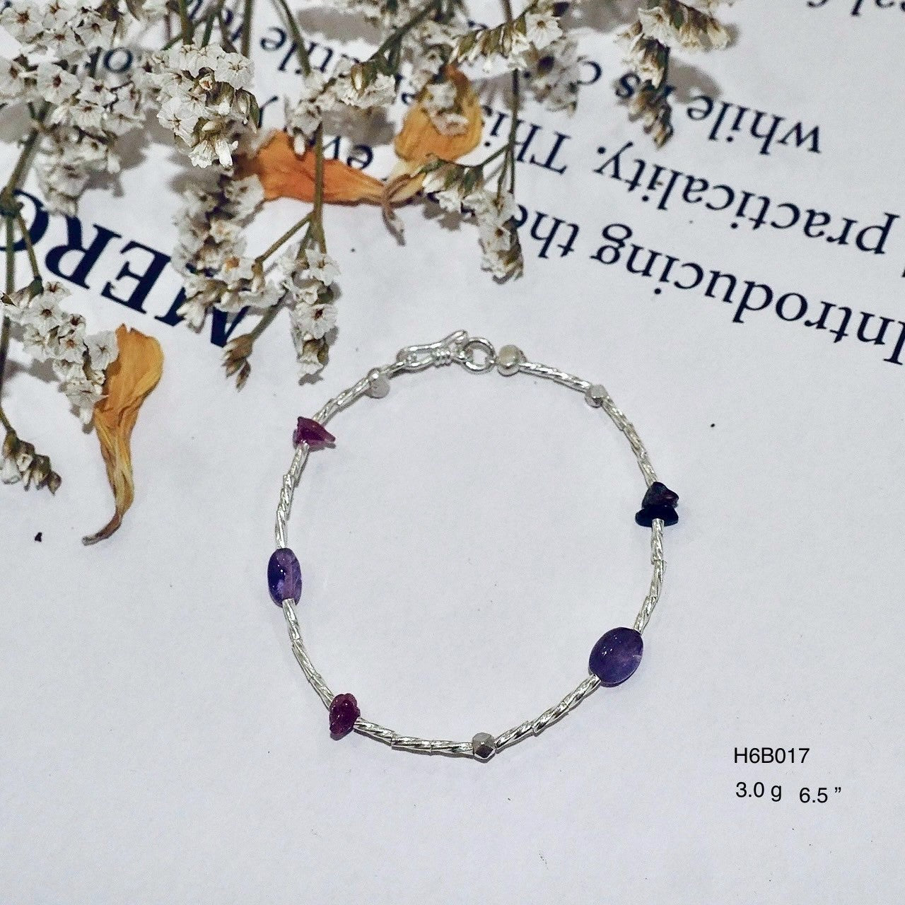 Handmade Fine Silver Bracelet (98% Purity) - One-of-a-Kind