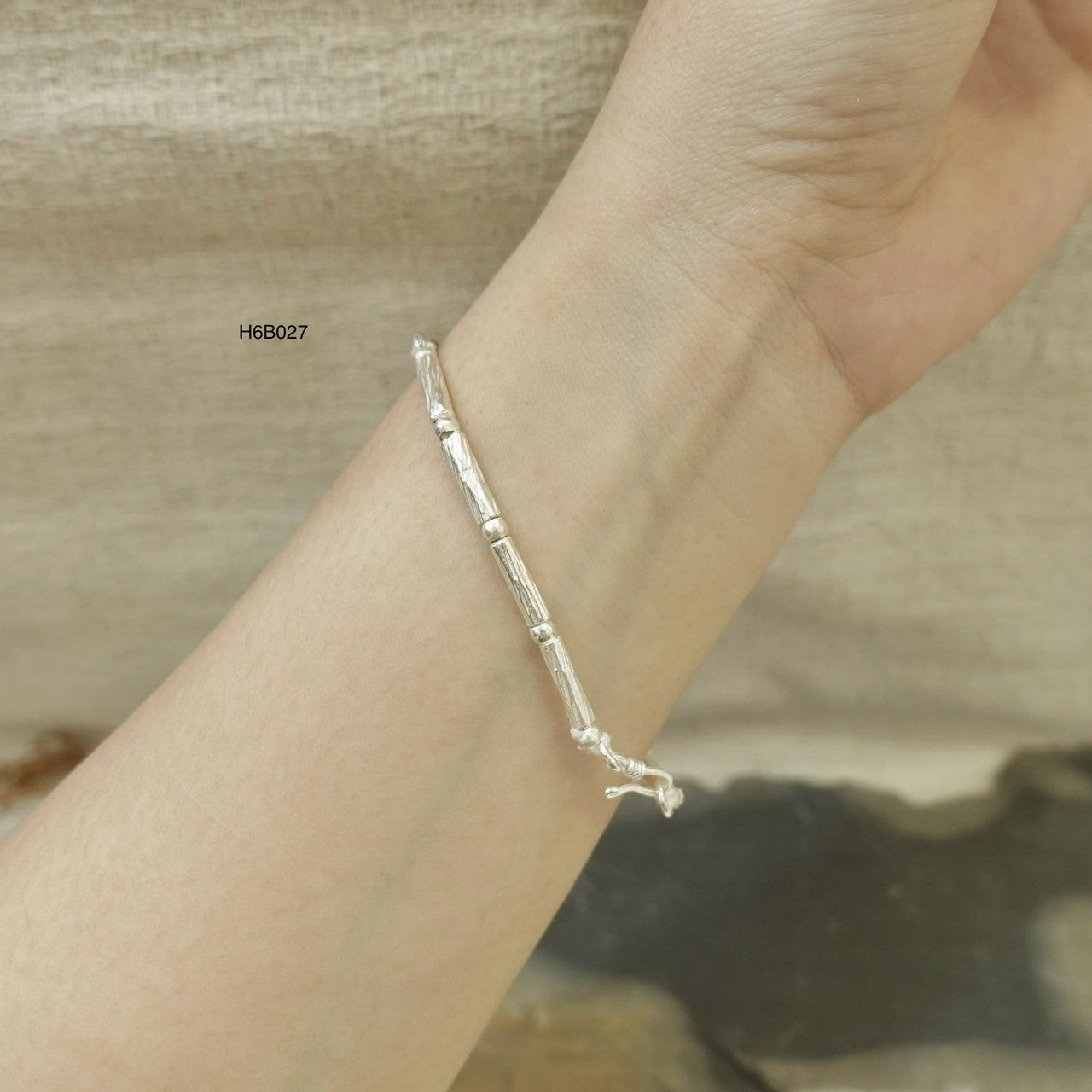 98% Pure Silver Bracelet - Romantic Handmade Anniversary Gift