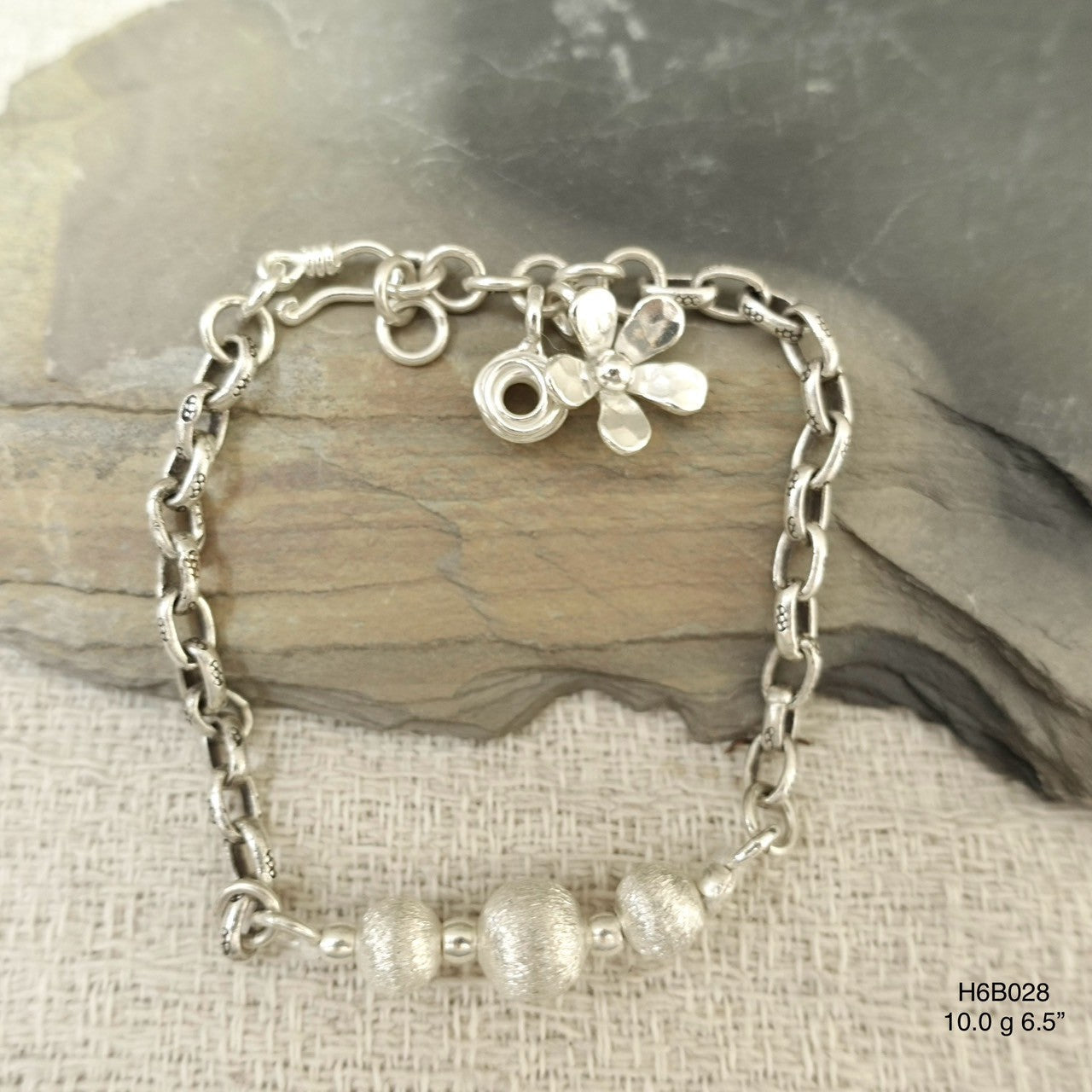 Exquisite Handmade Silver Bracelet - 98% High-Quality Silver