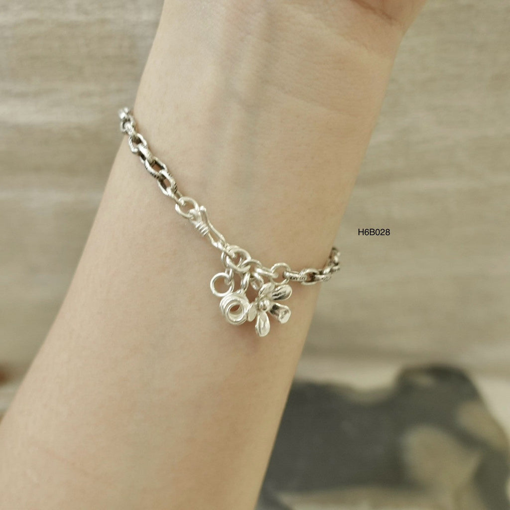 Exquisite Handmade Silver Bracelet - 98% High-Quality Silver