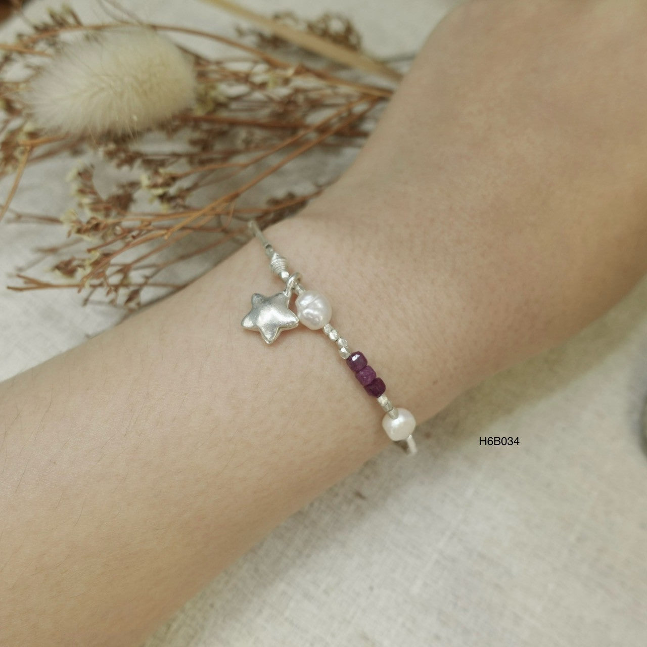 98% Fine Silver Bracelet - Pure Handmade Style