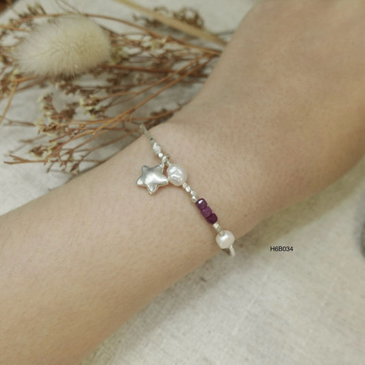 98% Fine Silver Bracelet - Pure Handmade Style