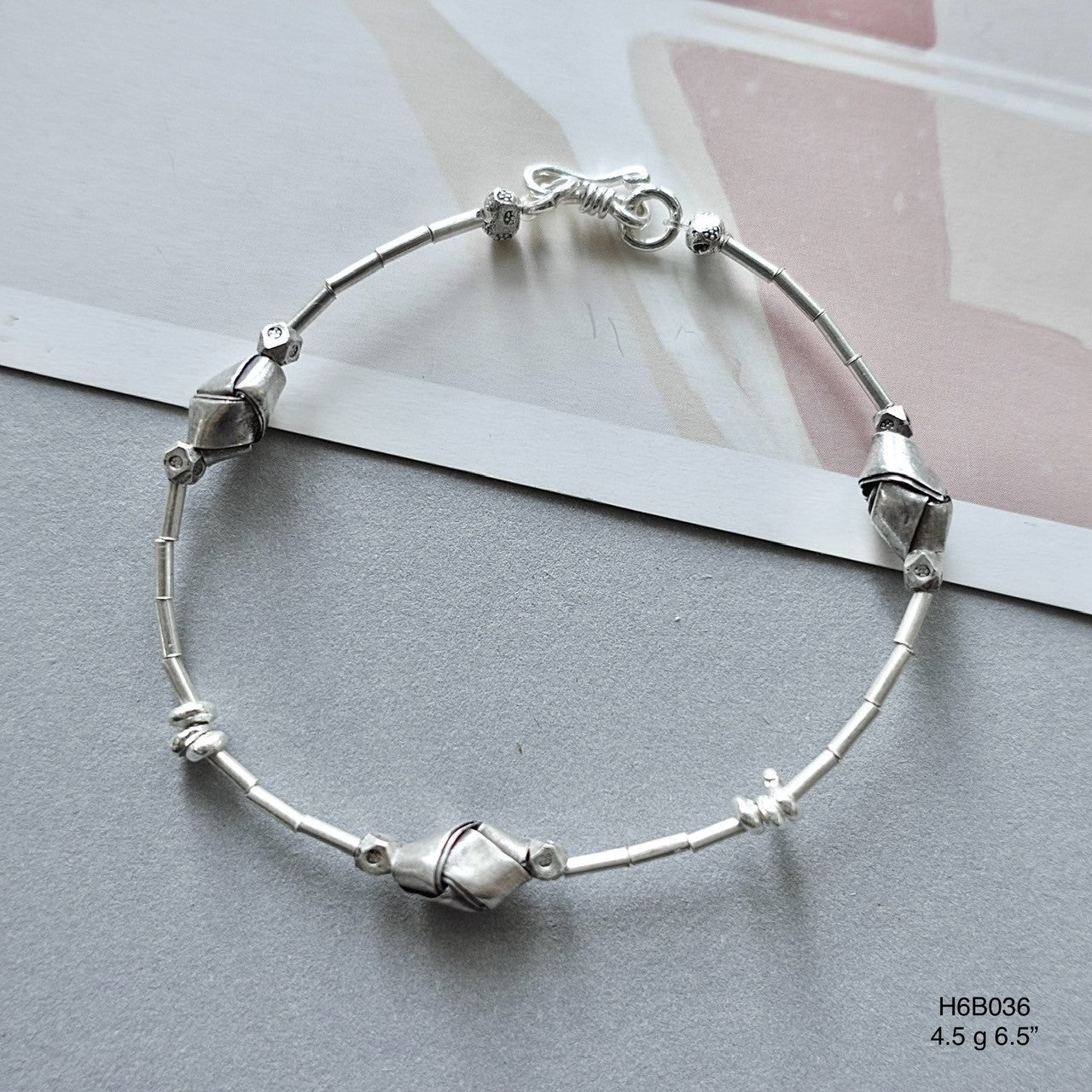 Minimalist 98% Pure Silver Bracelet