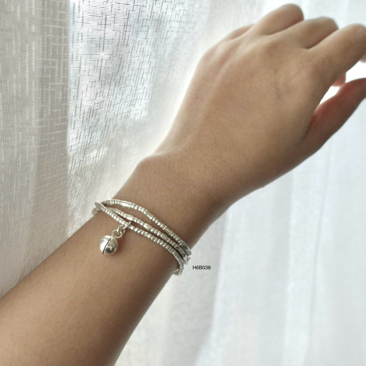 Fine Silver Bracelet (98%) - Handcrafted Design