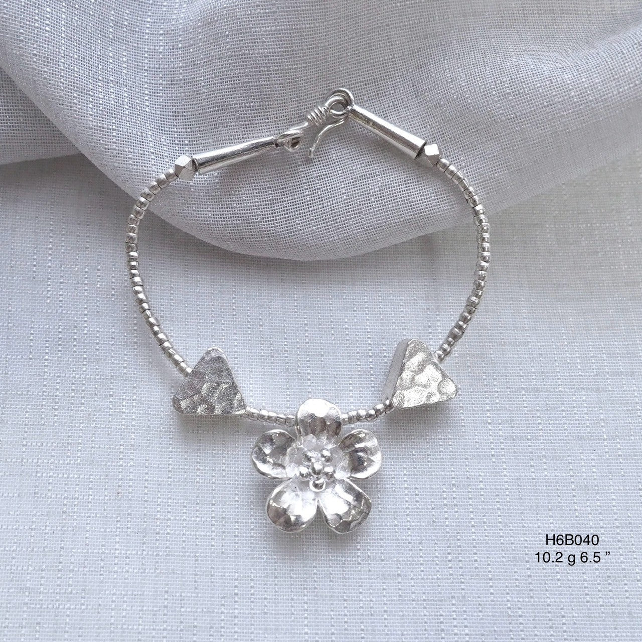 Artisan 98% Silver Bracelet - Purely Handmade
