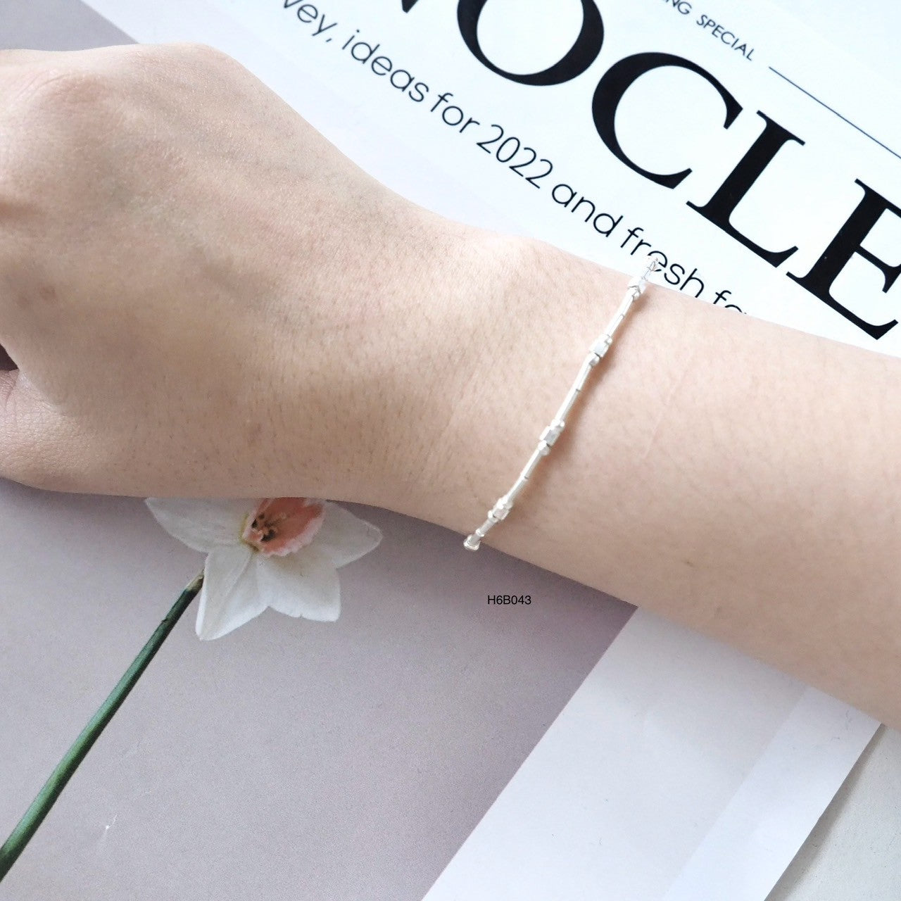 Raw Beauty Silver Bracelet - 98% Pure Handmade Silver