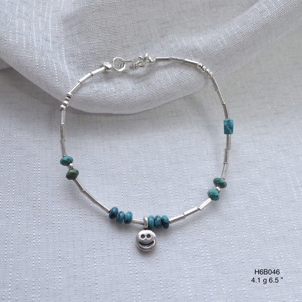 Vintage Style Handmade Silver Bracelet - 98% Purity