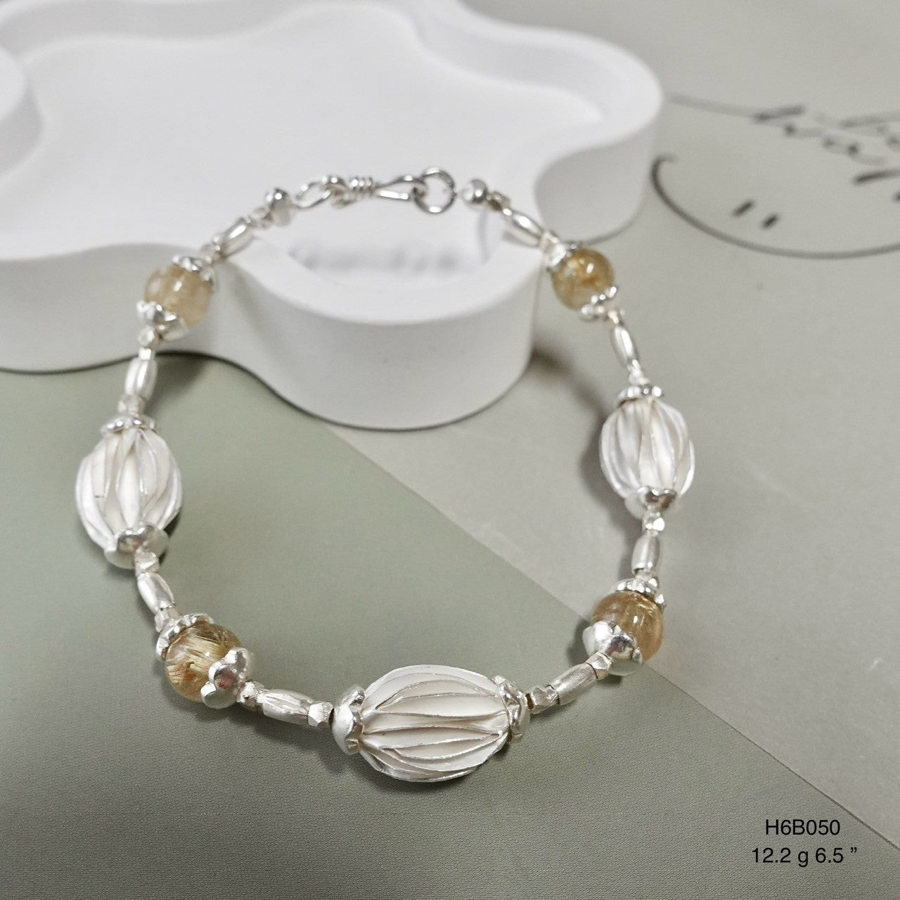 Chunky 98% Pure Silver Bracelet - Solid Handmade Jewelry