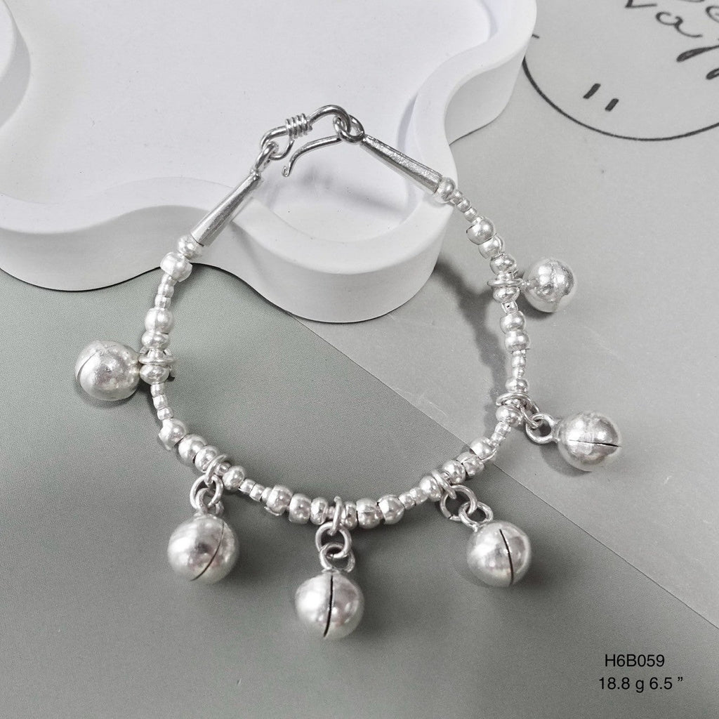 Artisan Handmade Silver Bracelet - 98% Pure Fine Silver