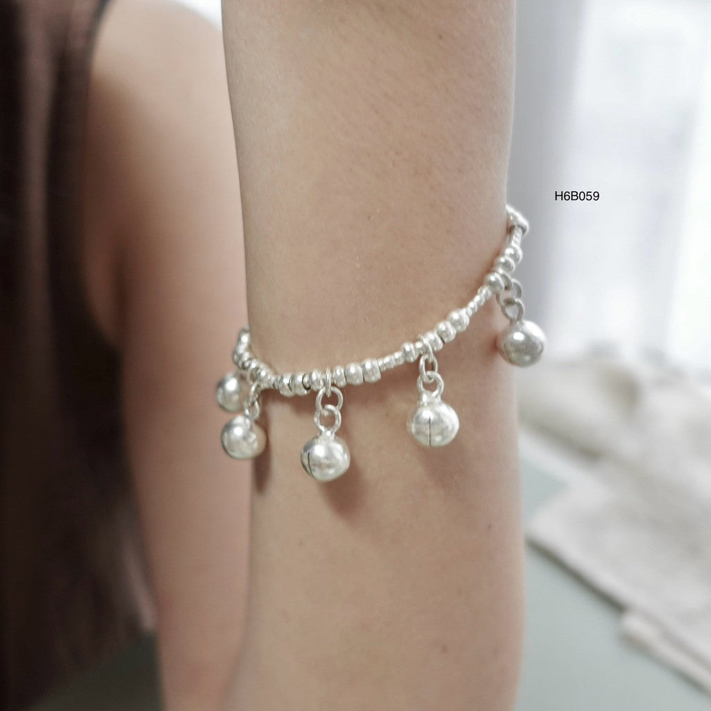 Artisan Handmade Silver Bracelet - 98% Pure Fine Silver