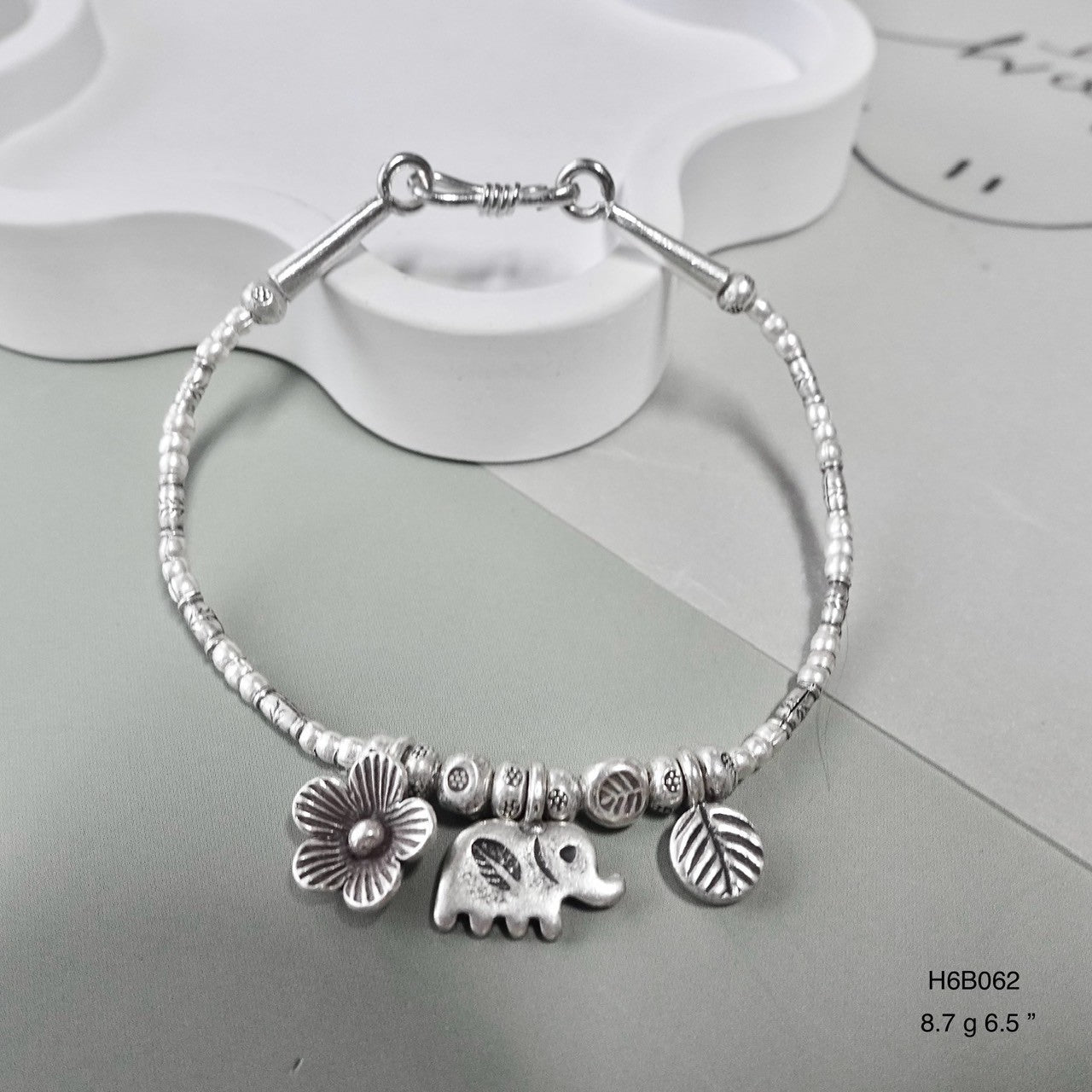 98% Pure Silver Bracelet | Sustainable Handmade Artisan Jewelry