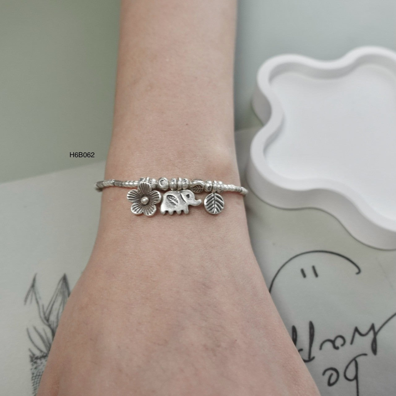 98% Pure Silver Bracelet | Sustainable Handmade Artisan Jewelry