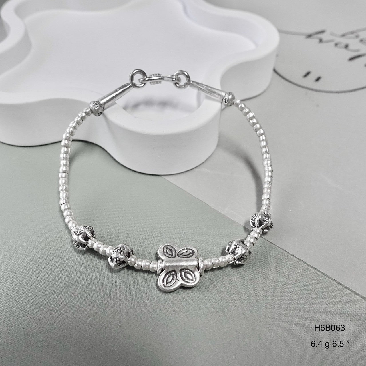 Classic Handmade Silver Bracelet - 98% Pure High-Quality Silver