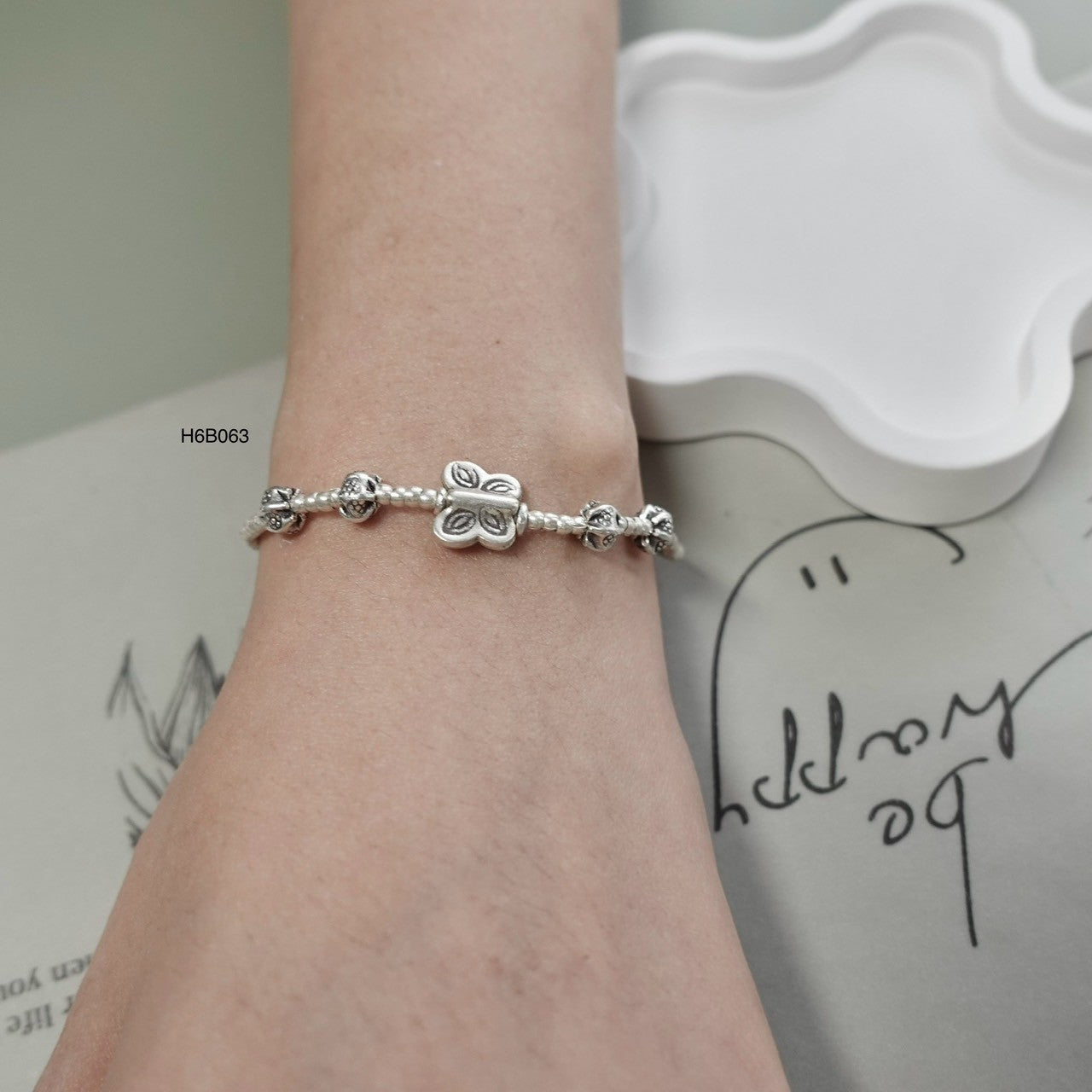98% Pure Silver Bracelet | Sustainable Handmade Artisan Jewelry