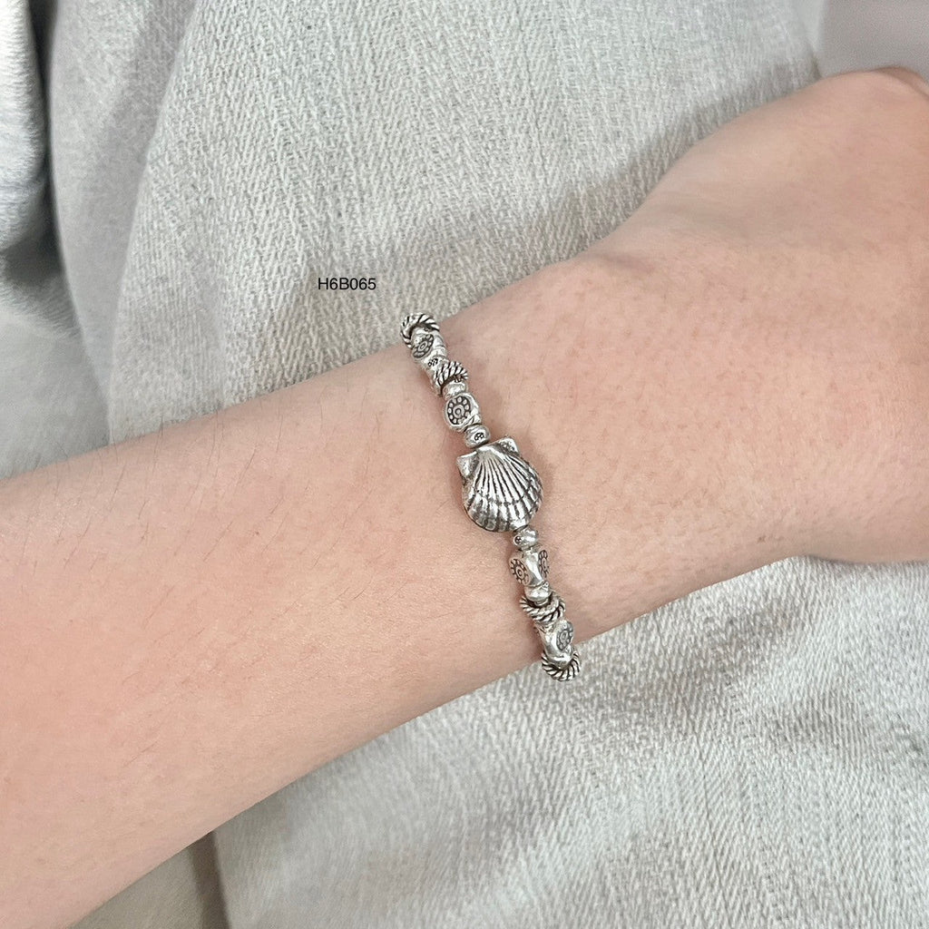 Dainty Handmade Silver Bracelet in 98% Pure Fine Silver