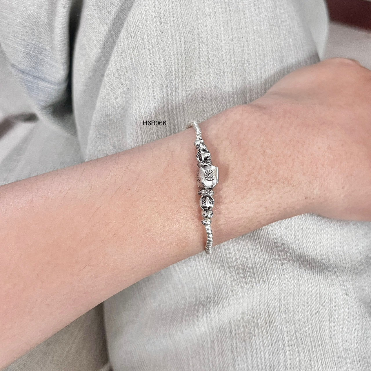 98% Pure Silver Bracelet - Traditional Handcrafted Design