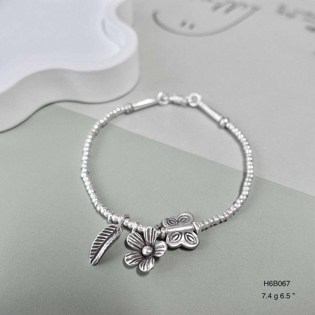 Handmade Silver Bracelet | 98% Pure Solid Silver Heavy Cuff