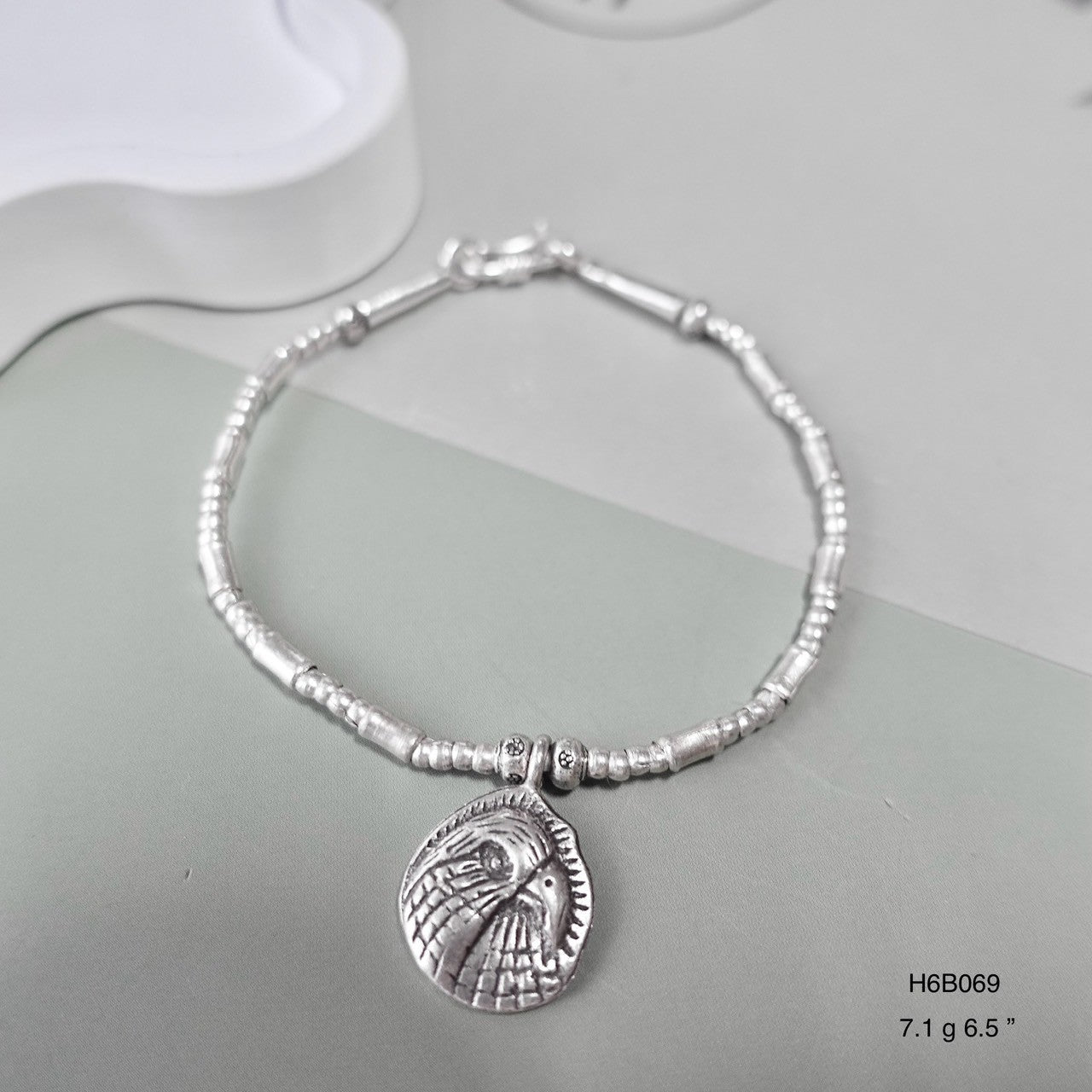 98% Pure Silver Bracelet - Unique Handmade Jewelry for Her