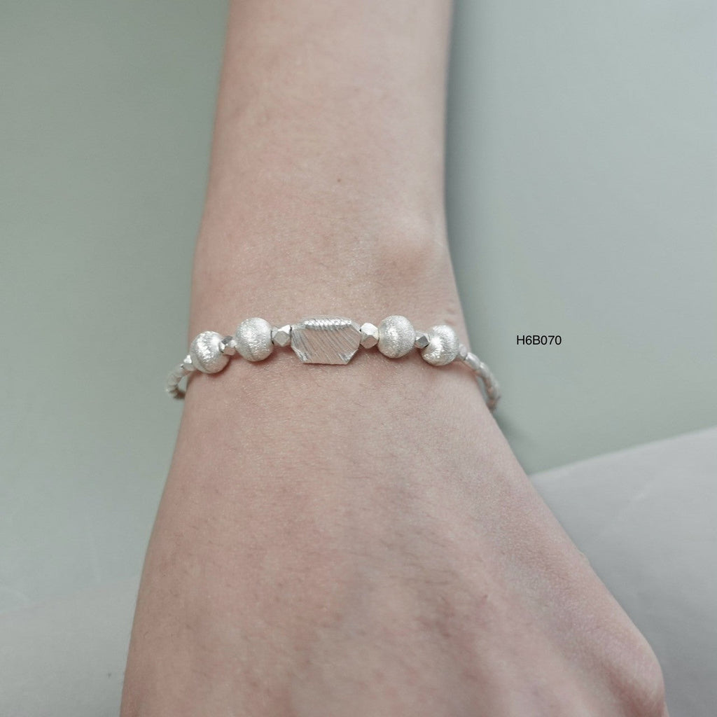 Polished 98% Pure Silver Bracelet | Solid Handmade Quality