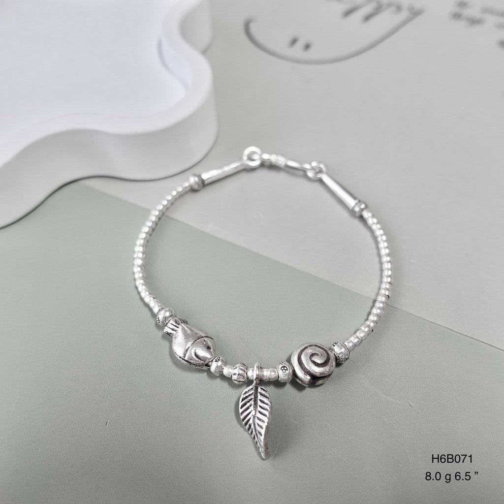 98% Pure Silver Bracelet | Artisan Handmade Luxury Jewelry