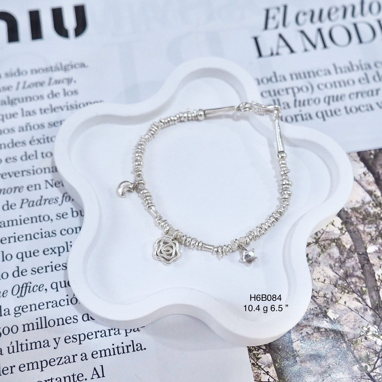 Custom Handmade Silver Bracelet - 98% Fine Silver Purity