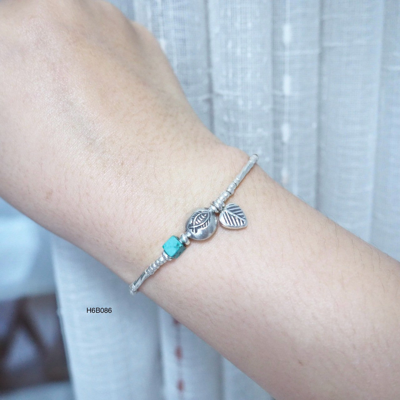 Handcrafted Silver Bracelet - 98% Pure Silver Minimalist Link