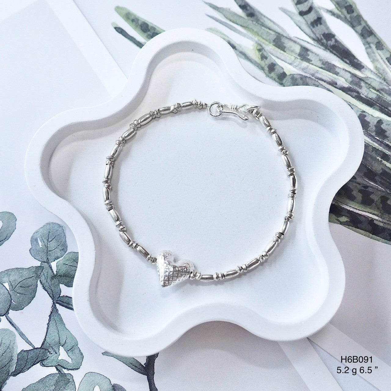 98% Pure Silver Bracelet - The Perfect Handmade Jewelry Gift