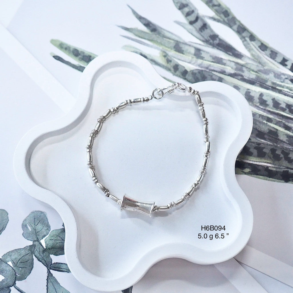 Timeless 98% Pure Silver Bracelet - Hand-Finished Gift
